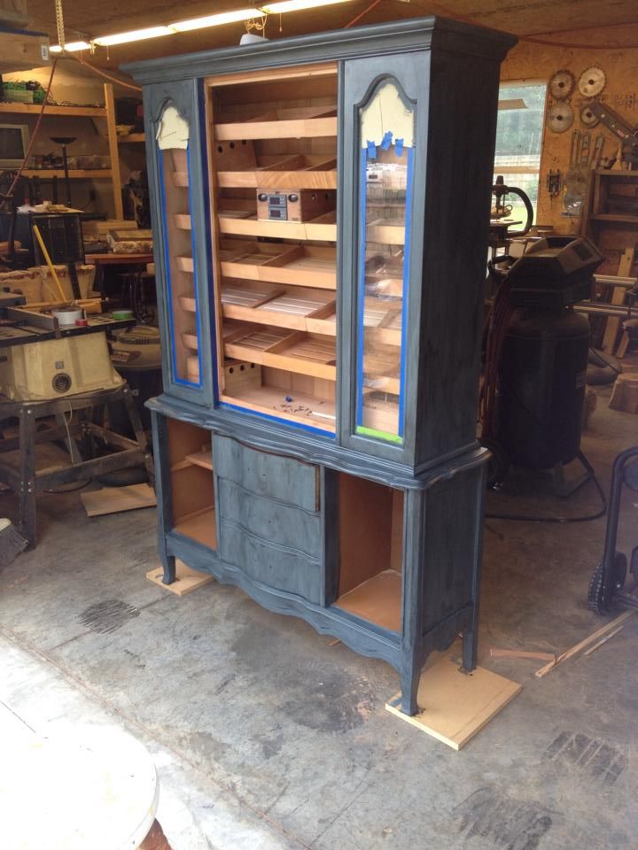 China Hutch Humidor Conversion with Pics! Page 3 Humidor Tutorial Friends of Habanos